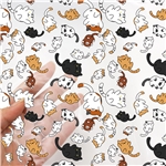 synthetic leather, transparent UV printing,50*120cm continuously