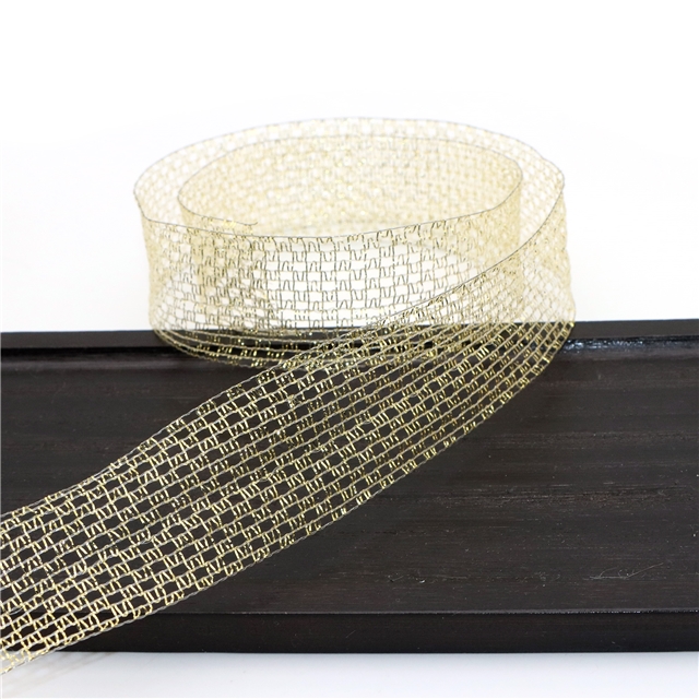 1.5" stretch wired ribbon