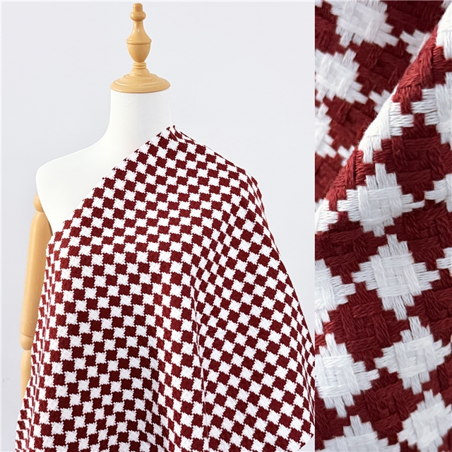 woolen woven small fragrant fabric
