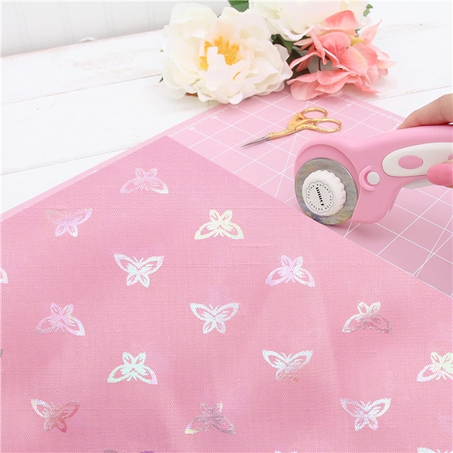 colorful hot stamping butterfly organza fabric