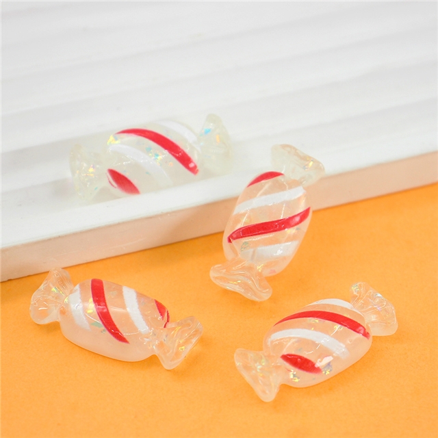 resin christmas candy 3d resin accessories