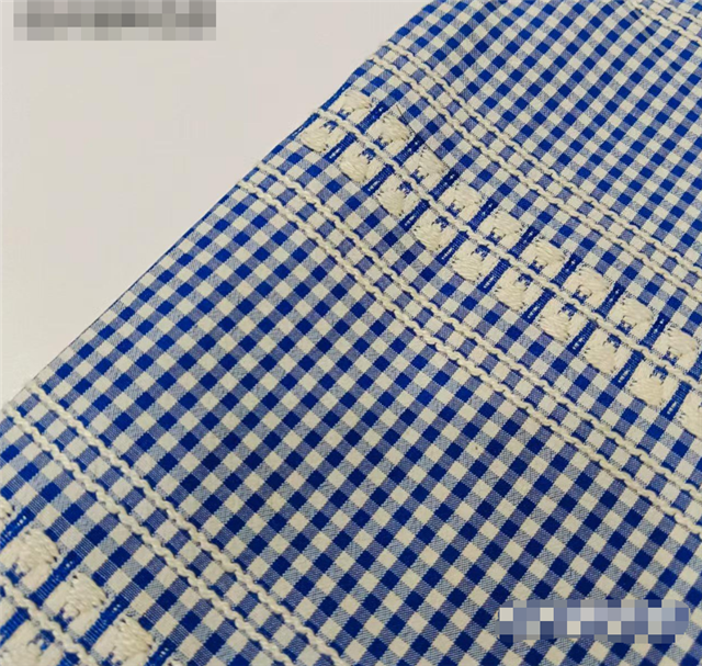 lattice embroidery fabric