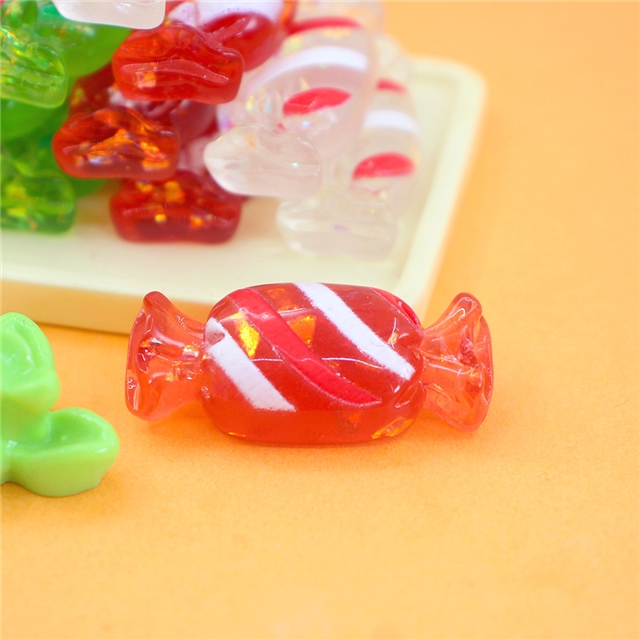 resin christmas candy 3d resin accessories