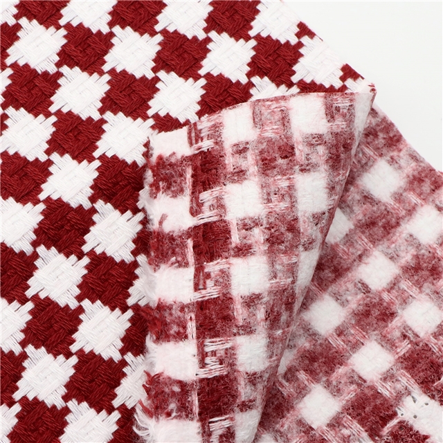 woolen woven small fragrant fabric