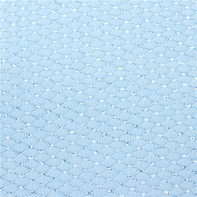 synthetic leather glitter rhombus faux leather