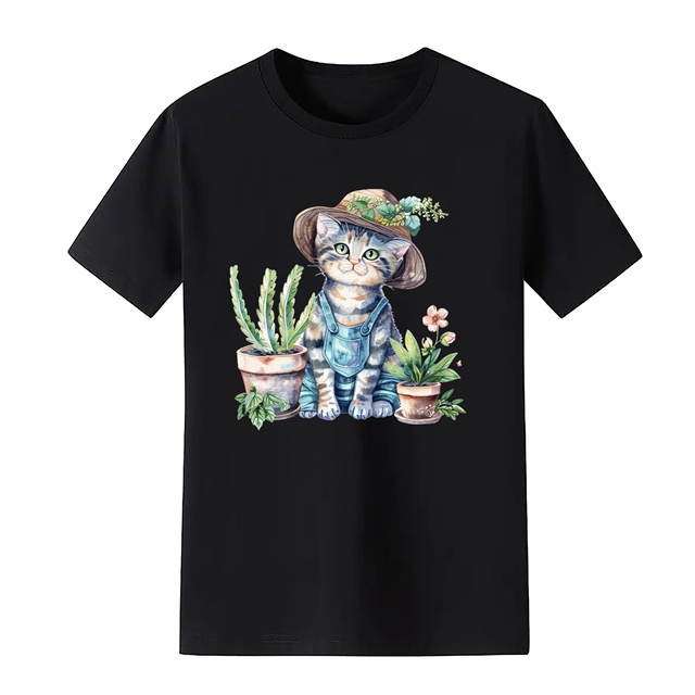 cotton Iron On Transfer Stickers and T-shirts