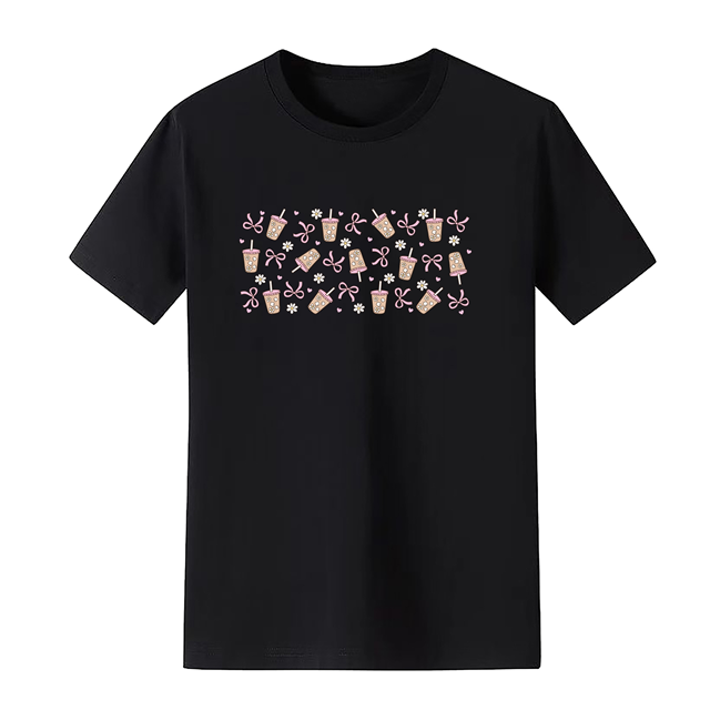 cotton Iron On Transfer Stickers and T-shirts