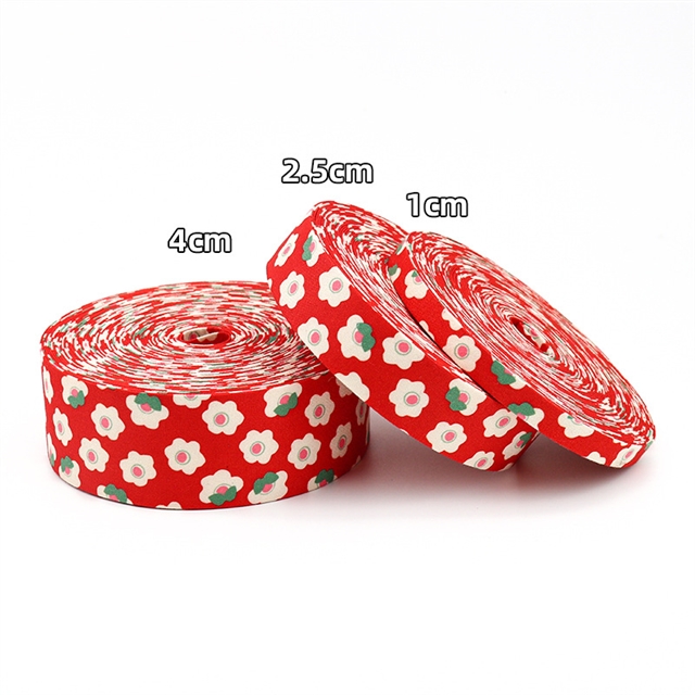 cotton flower layering cloth ribbons