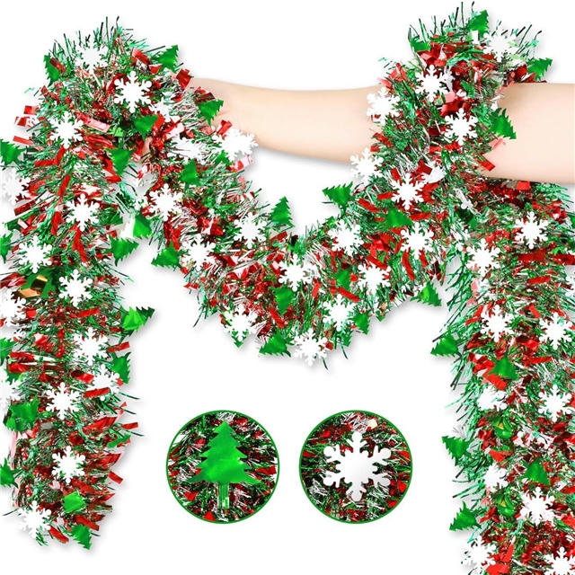 length: 2m pet christmas day floral decorative strips