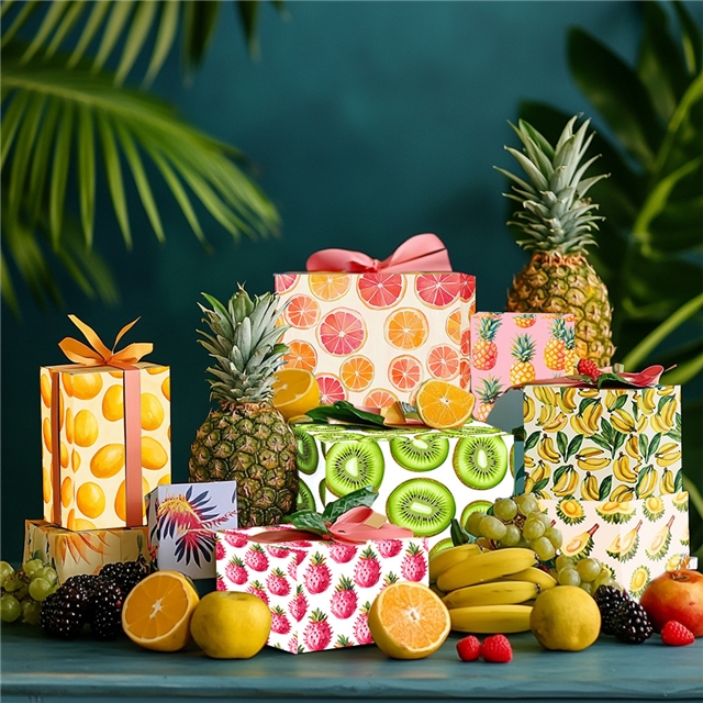 hawaii watermelon fruit series gift packaging paper set