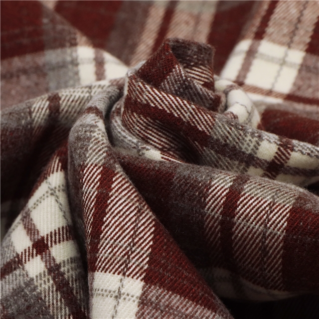 brushed yarn dyed checkered fabric 50*150cm(19.7*59.1
