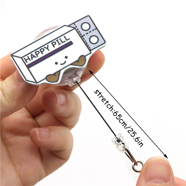 acrylic+plastic acrylic easy pull retractable buckle