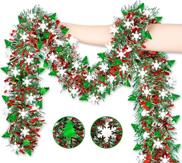 length: 2m pet christmas day floral decorative strips