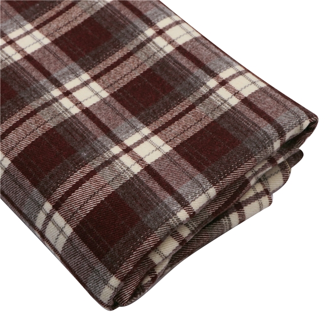 brushed yarn dyed checkered fabric 50*150cm(19.7*59.1