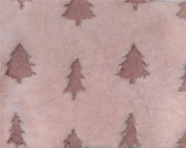 christmas tree velvet fabric