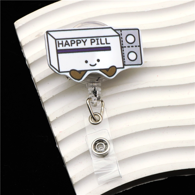 acrylic+plastic acrylic easy pull retractable buckle
