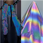 colorful reflective fabric