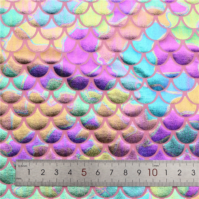 20*58" 50*145cm laser knitting 2 ways stretch knit fabric