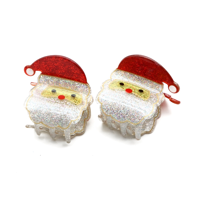 plastic/resin christmas series claw clip