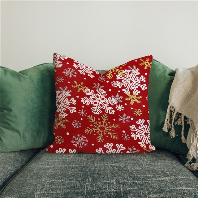 glitter ink printing pentagram imitation linen fabric