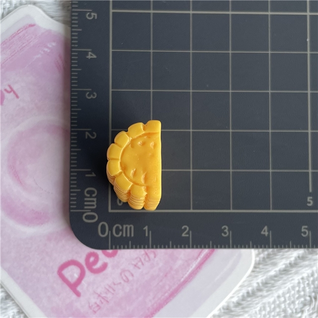 acrylic/resin potato chip corn pumpkin 3D resin accessories