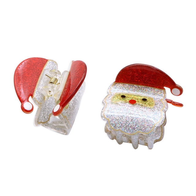 plastic/resin christmas series claw clip
