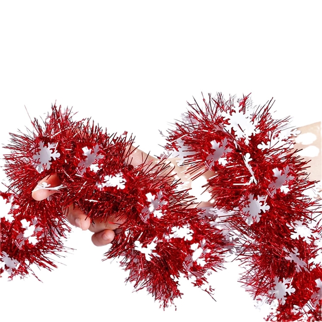 length: 2m resin christmas day floral decorative strips