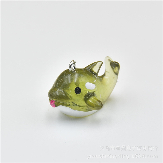 plastic/resin marine animal resin pendant