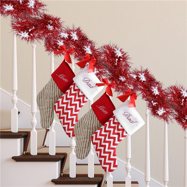 length: 2m resin christmas day floral decorative strips