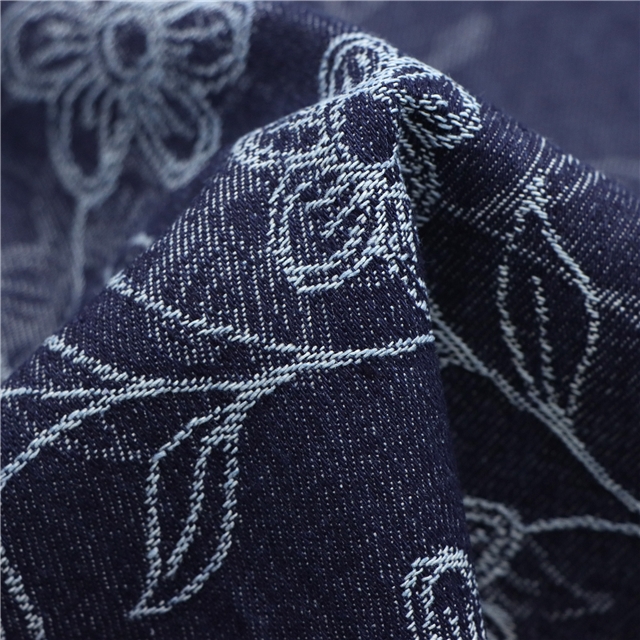 thick jacquard denim fabric 3#,50*176cm(19.7*69.3