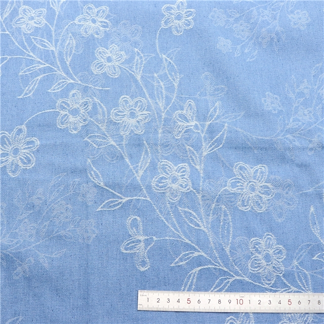 thick jacquard denim fabric 3#,50*176cm(19.7*69.3