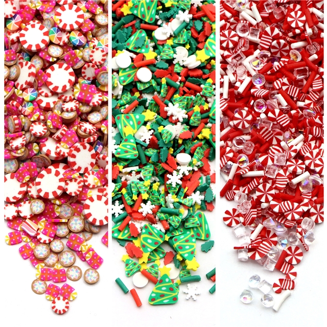 Christmas series soft ceramic slice packaging filler
