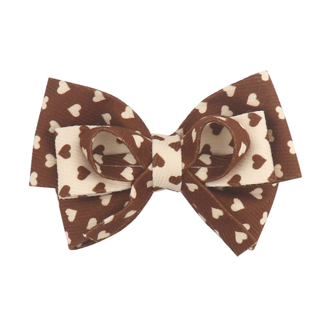 twill knitted heart layering cloth ribbons