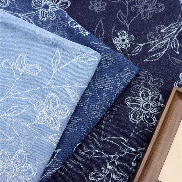 thick jacquard denim fabric 3#,50*176cm(19.7*69.3