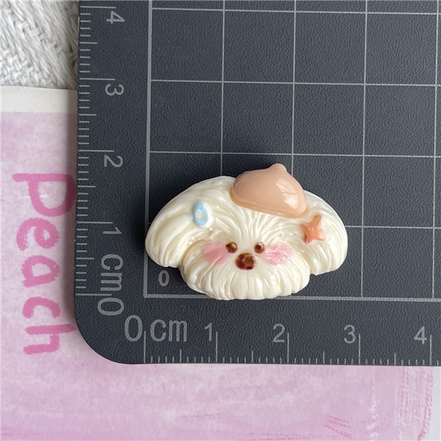 resin Simulated puppy 3d resin accessories