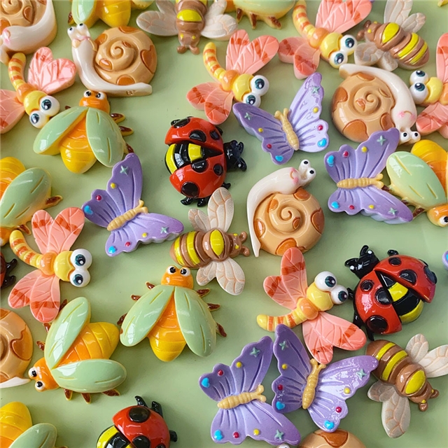 resin insect amusement park 3d resin accessories