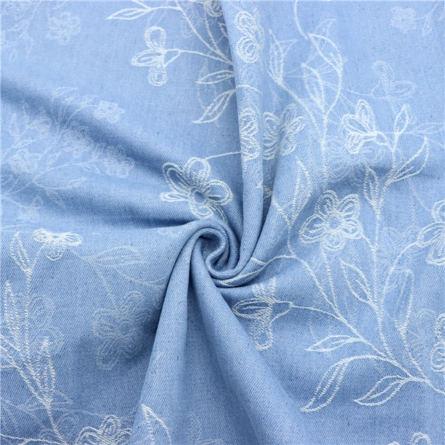 thick jacquard denim fabric 1#,50*176cm(19.7*69.3