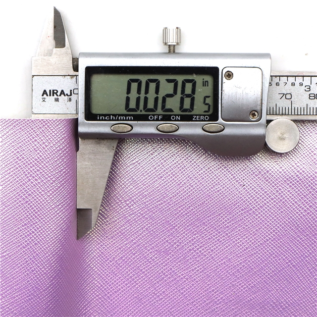 synthetic leather iridescent cross pattern faux leather