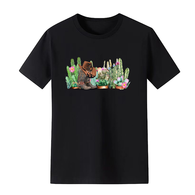 cotton Iron On Transfer Stickers and T-shirts