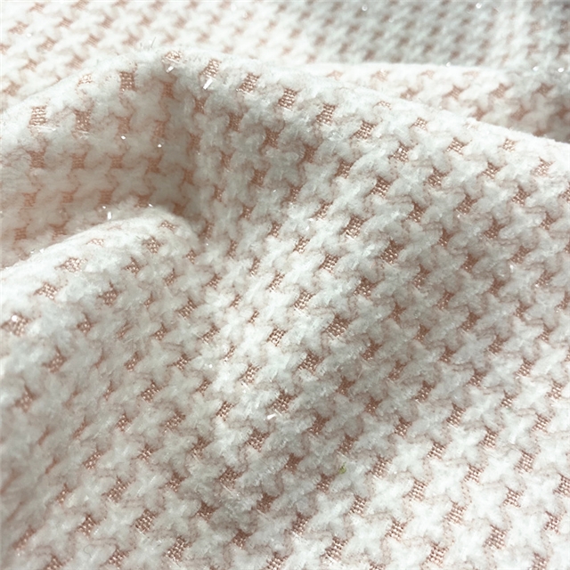 bright silk chiffon woven small fragrant fabric