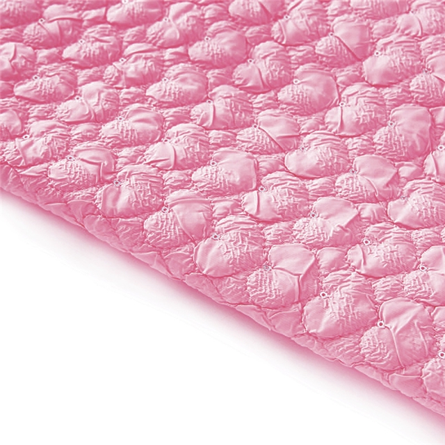 bubble sequins heart quilting embroidery ultrasonic clip cotton fabric