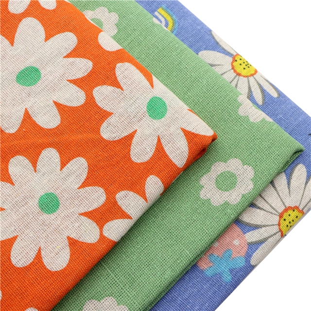printed linen fabric