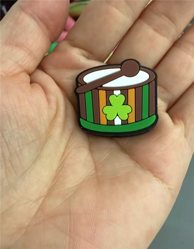 silicone st patricks silicone beads