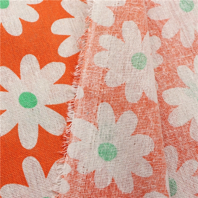 printed linen fabric