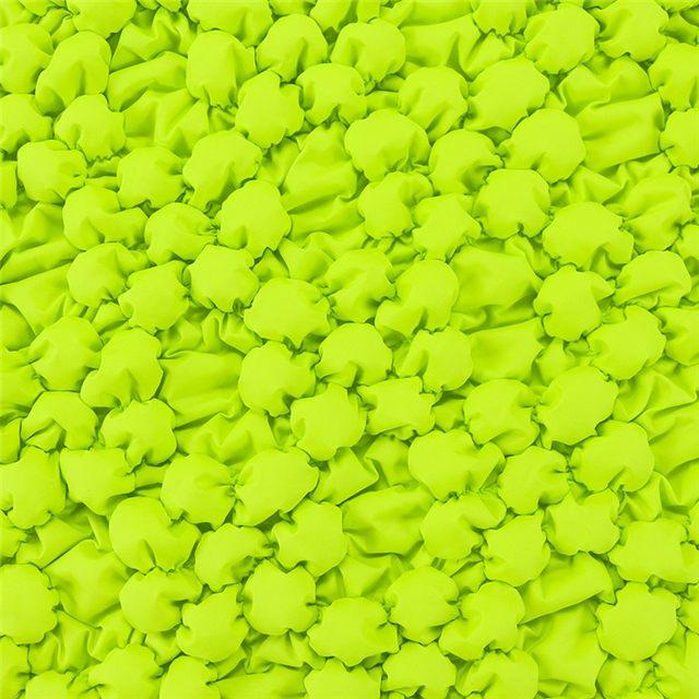 100% polyester three dimensional flower with cotton cloth