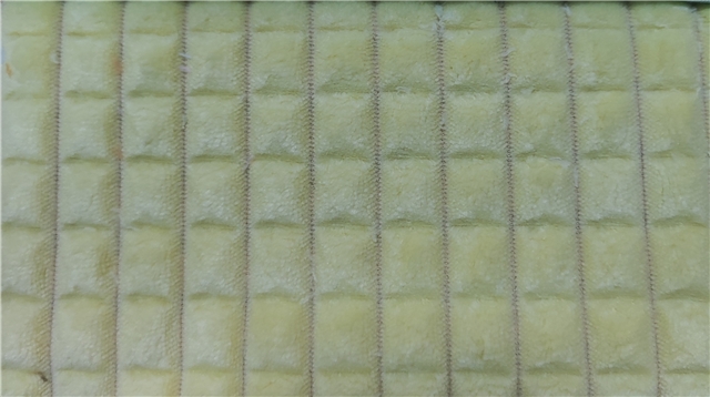 plain striped cut square velvet fabric