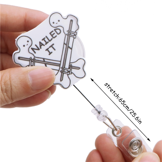 acrylic+plastic acrylic easy pull retractable buckle