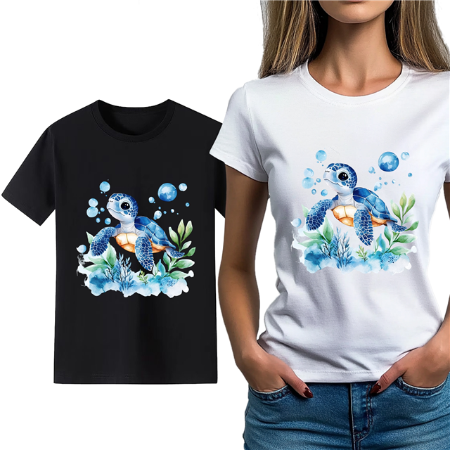 cotton Iron On Transfer Stickers and T-shirts