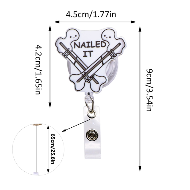 acrylic+plastic acrylic easy pull retractable buckle