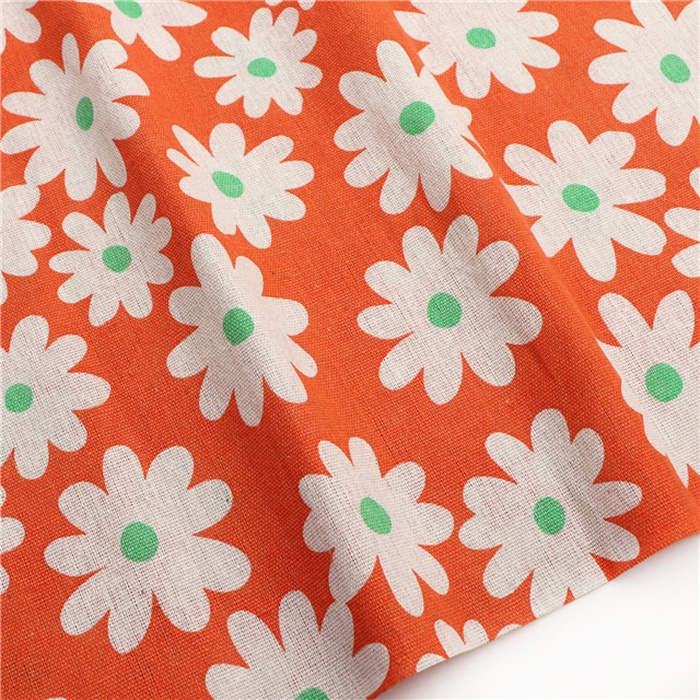 printed linen fabric